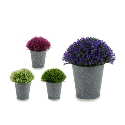 Dirbtinis augalas 14x14x15 cm (4 spalvų) Ibergarden 55297