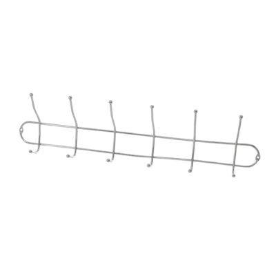 Kabykla drabužiams metalinė 57 cm 6 kabliai YM1501-2 (1)
