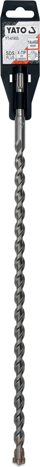 Grąžtas betonui SDS-PLUS 12x460 mm YT-41954 YATO