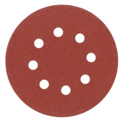 Diskeliai šlifavimo popieriaus su skylutėmis 125 mm P100 5 vnt. 08580 Vorel