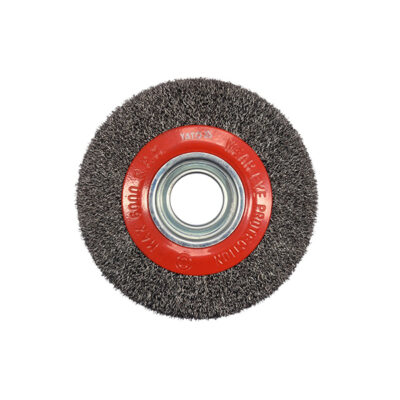Šepetys šlifavimo diskinis nerūdijančio plieno INOX 150 mm YT-47554 YATO