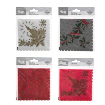 Servetėlės kavos serviravimui 23x23 cm 20 vnt. Nippon (mix) 10780 kld
