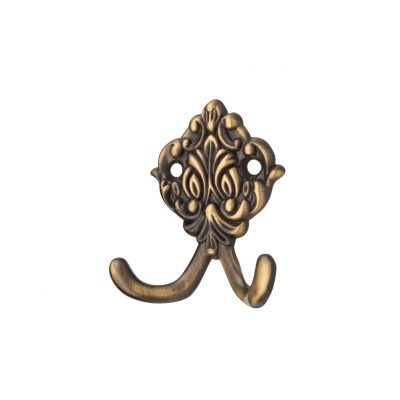 Kabliukas pakabinimui 5,6x6,3x2 cm antikinio žalvario sp. WP93-GAB-SU