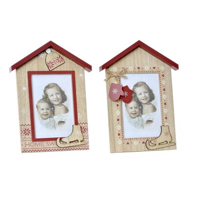 Rėmelis nuotraukai Namelis medinis 10x15 cm LD-156224 kld