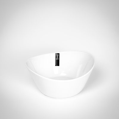 Dubuo 20,5x19,5x9 cm 1,2 l porcelianas, baltos spalvos Vessia 86518