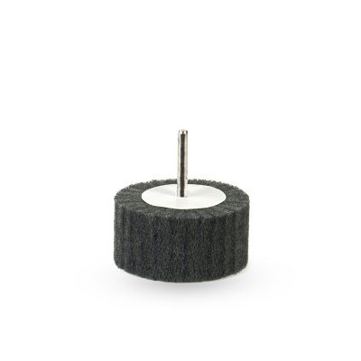 Diskelis šlifavimo lapelių metalui su ašele 80x40x6 mm P320 V VF GermaFlex