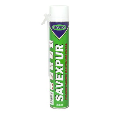 Montavimo putos poliuretaninės SAVEXPUR 750 ml (universalios) (12)