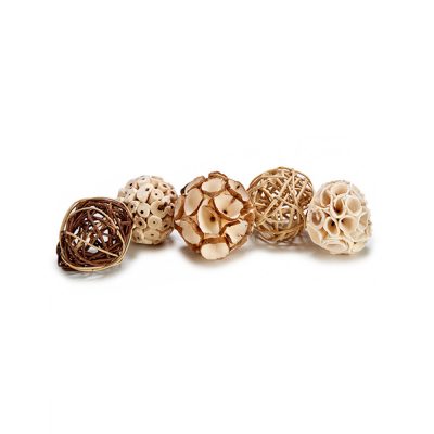 Rutuliai dekoracijoms gaminti D6 cm (floristika) 10 vnt (mix) Giftdecor 34199