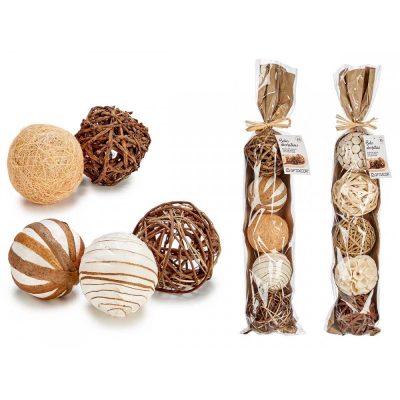 Rutuliai dekoracijoms gaminti D8 cm (floristika) 5 vnt (mix) Giftdecor 34198