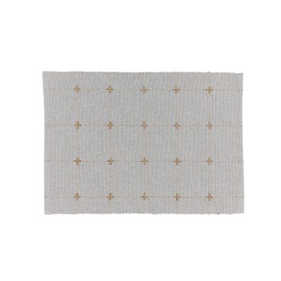 Padėkliukas stalo 33x45 cm pilkos sp., medvilnė, poliesteris Winteria 607754 kld