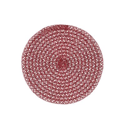 Padėkliukas stalo D38 cm raudonas Sofia 4Living 621544