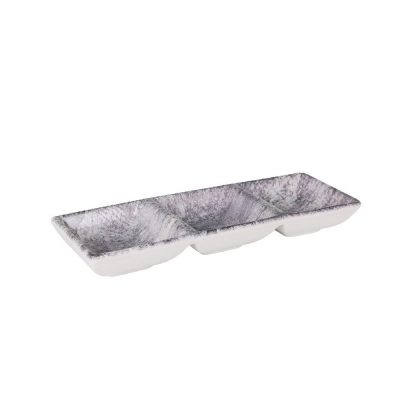 Padėklas/lėkštė užkandžiams 26x8 cm porcelianas La Mediterranea 644805SR263
