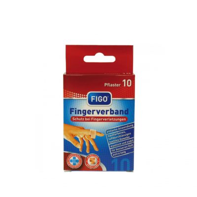 Pleistrai 10 vnt 12x2 cm kvėpuojantys Figo 61845
