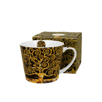 Puodelis porcelianinis G.Klimt Gyvenimo medis 600 ml DUO