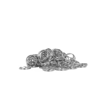Raktų pakabuko metalinis žiedas D20 mm 100 vnt. GEKO G79958