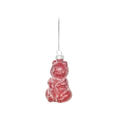Eglutės papuošalas stiklinis Guminukas 4.8x4.5x8 cm Ornaments KLD