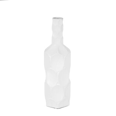 Vaza keramikinė balta h 40 cm 31155