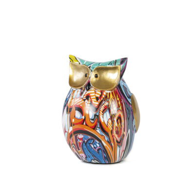 Figūrėlė Pelėda marga 15x10.5 cm HR-V014