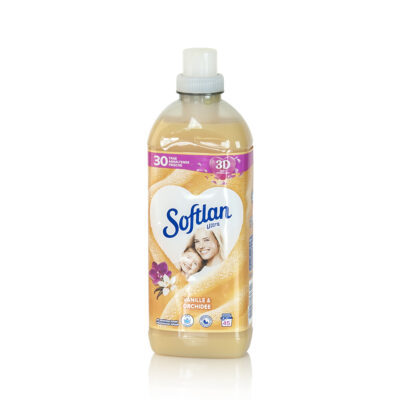 Skalbinių minkštiklis 1000 ml Ultra vanilės ir orchidėjų kvapo Softlan