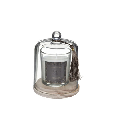 Žvakė stikliniame indelyje 130 g 10.7x13.8 cm gintaro kv. Atmosphera 181645C