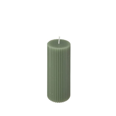 Žvakė žalia D5xH14 cm Demi (parafinas) Atmosphera 196064H