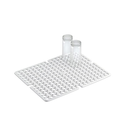 Džiovykla kilimėlis indams plastikinis baltas 75034 42 x 32 cm STEFANPLAST