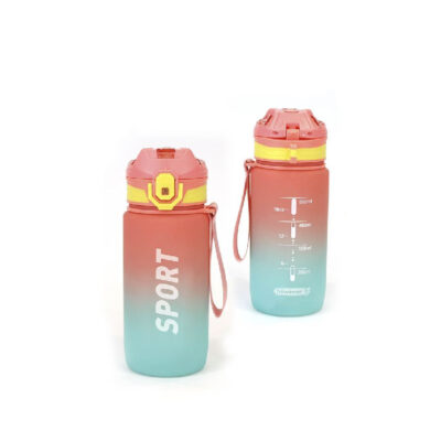 Gertuvė plastikinė 600 ml 7,4x19 cm (4 spalvos - mix) Bewinner BY01010276322