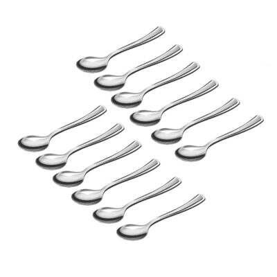 Šaukšteliai plastikiniai daugkartiniai 12 vnt. 13 cm Algon BA01054276684