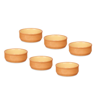Kepimo indeliai moliniai 6 vnt. D12xH4 cm La Dahesa 86541