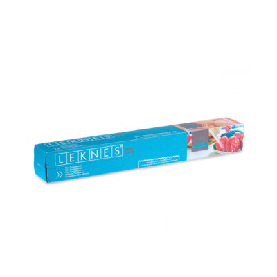 Maistinė plėvelė 29 cm x 60 m (pakuotė su nupjovimo funkcija) Leknes 87082