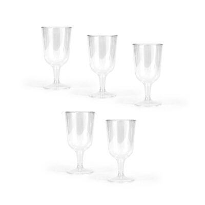 Taurės plastikinės daugkartinės 5 vnt. 200 ml Algon BA01054276800