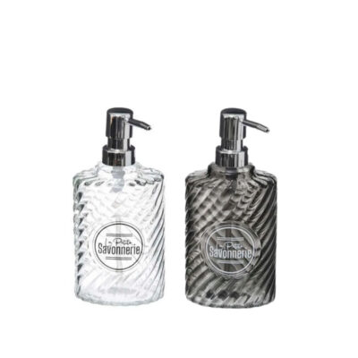Muilo dozatorius 400ml 9x6,5x20,5 cm stiklinis (mix) 5Five 174550