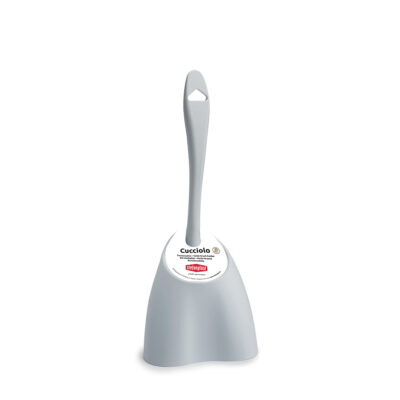 Šepetys klozeto su dėklu baltas D17xH38 cm 10590 Italija STEFANPLAST