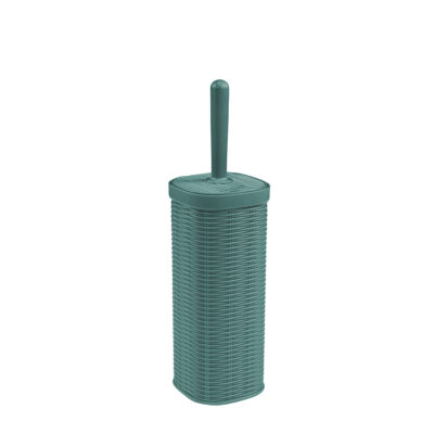 Šepetys klozeto su dėklu 11,5x11,5x40 cm žalias Elegance 30723 Stefanplast