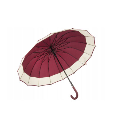 Skėtis automatinis ilgas neslystanti rankena D108 cm H93 cm XXL raudon 25016_CZE