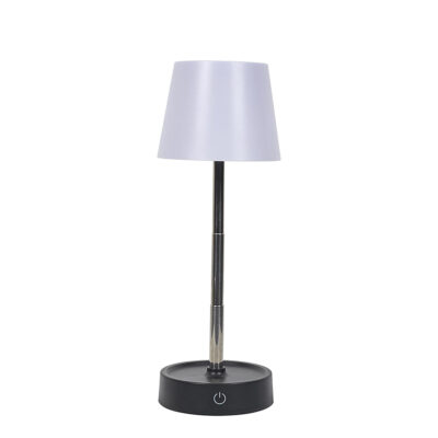 Šviestuvas teleskopiniu stovu 10,6x29,5x10,6 cm baltas USB Home Deco LA0085
