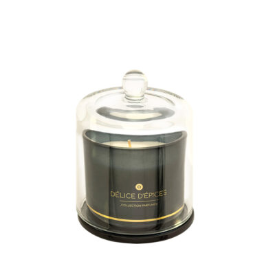 Žvakė stikliniame indelyje cinamono kv. 240 g 10,8x13,8 cm Atmosphera 204723A