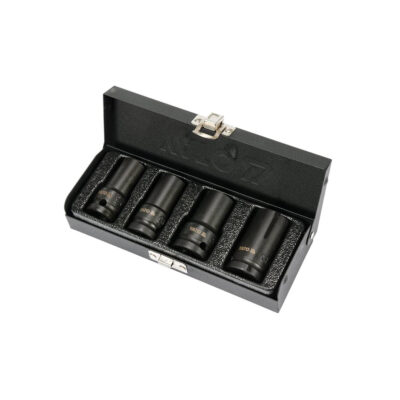 Galvučių rinkinys smūginės 1/2" 17/18.5/21.5/26 mm 4 vnt. YT-06030 YATO