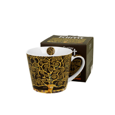Puodelis porcelianinis G.Klimt Gyvenimo medis 600 ml DUO