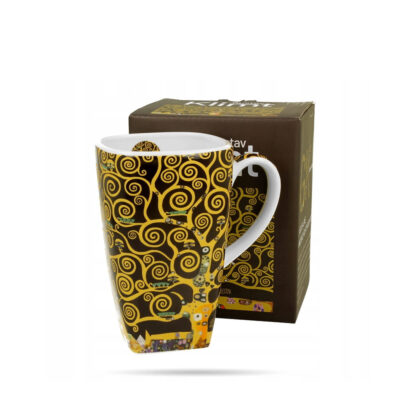 Puodelis porcelianinis G.Klimt Gyvenimo medis 650 ml DUO