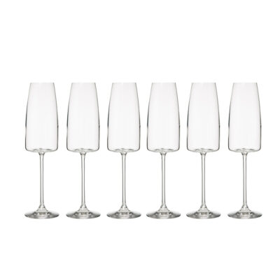 Taurės šampanui 340 ml 6 vnt komplekt. Secret de Gourmet 154783