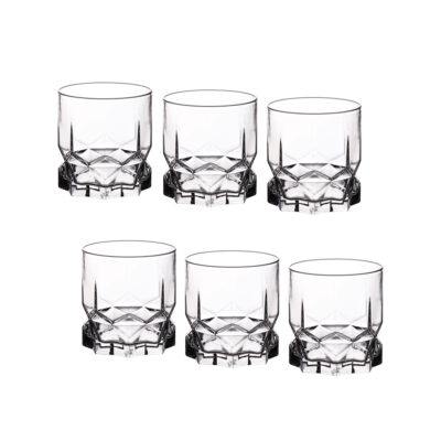 Stiklinių komplektas 6 vnt 325 ml skaidrios DIAMOND Ambition 64682