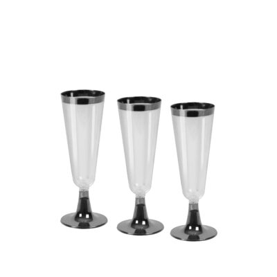 Taurės plastikinės daugkartinės 3 vnt. 150 ml Algon BA01054274997