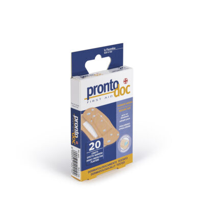 Pleistrai 20 vnt. 7x2 cm ypač tvirti PRONTODOC 4021