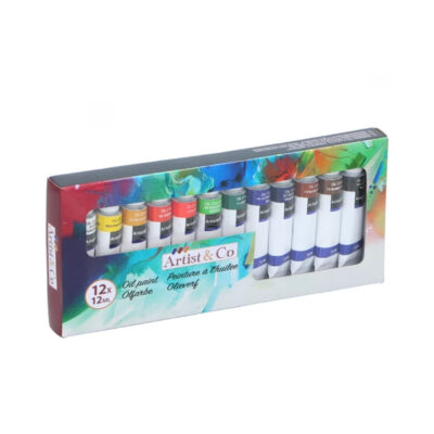 Aliejiniai dažai 12 vnt. x12 ml 871125218585