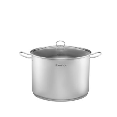 Puodas su stikliniu dangčiu D34 cm 22 l ACERO Ambition 60829