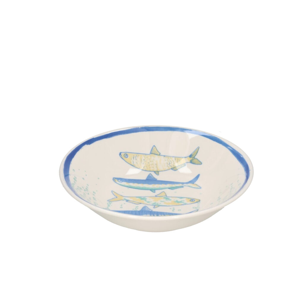 Dubenėlis keramikinis D23 cm Žuvys PEIXE 8445393458557 Brazilija