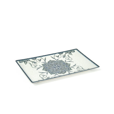 Padėklas/lėkštė stačiakampis porcelianinis 30x20x2,5 cm ROSETTA J2500430