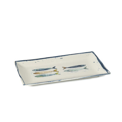 Padėklas/lėkštė 30x20x2,5 cm porcelianas PEIXE La Mediterranea PEI2500430