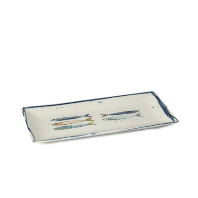 Padėklas/lėkštė 30x15x2 cm porcelianas PEIXE La Mediterranea PEI25013
